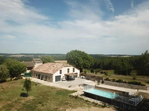 La Grange Des Plagnettes Villa Montpezat-de-Quercy